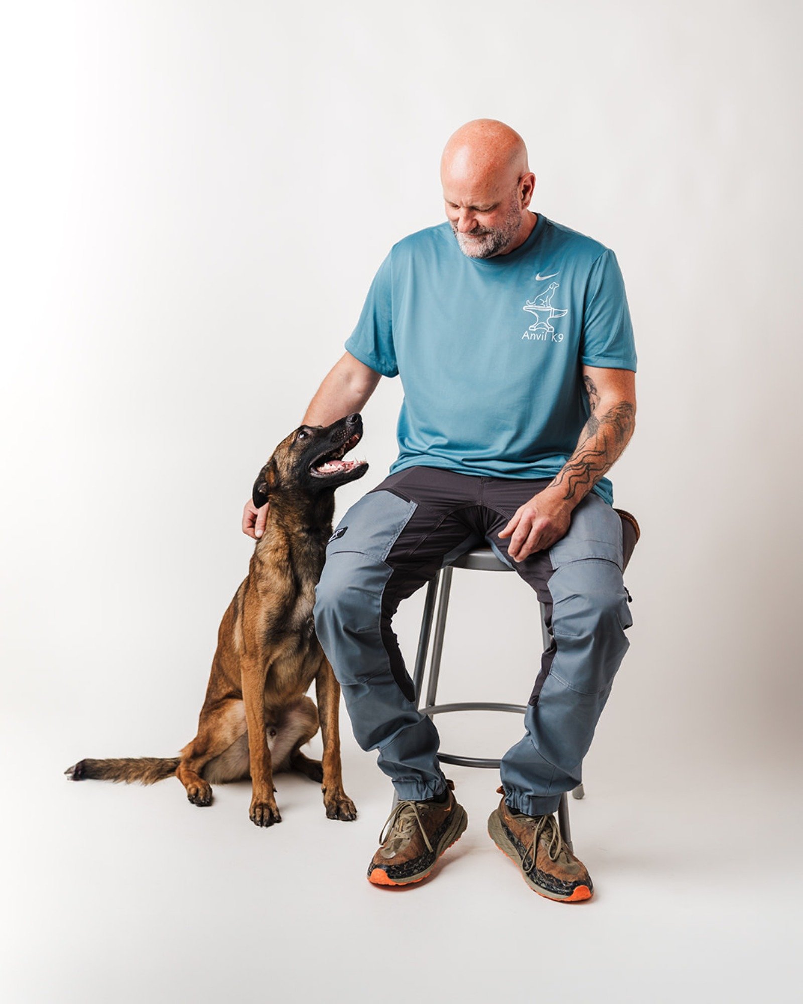 AnvilK9Branding_Finals_0267 Dog training session practicing obedience commands in Chattanooga